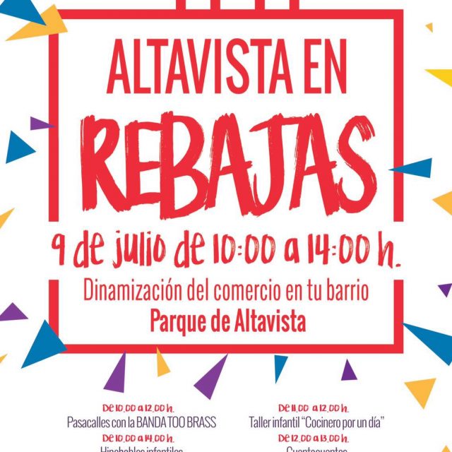 Rebaja en los barrios